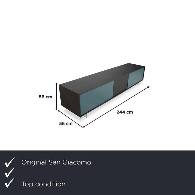 with the San Giacomo Lampo, you're getting a sideboard that immediately catches the eye with its striking color contrast....