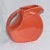 Art Deco 1950s Fiesta Ware Coral Red Large Disk Pitcher For Sale - Image 3 of 11
