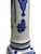 Blue Hand-Painted Blue and White Candlestick by C. Tetteroo for Royal Delft, 1973 For Sale - Image 8 of 12