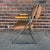 Daystrom Chrome Tubular Octagonal Glass Dining Table With 4 Chairs With Wooden Arm Rests For Sale - Image 10 of 12
