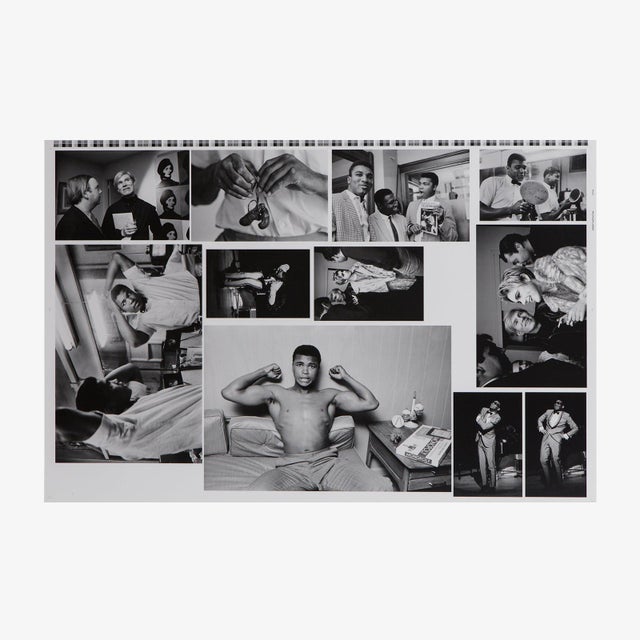 Press proof of Muhammad Ali from a book published by Power House Books. Photos by Steve Schapiro. Luster laminated +...