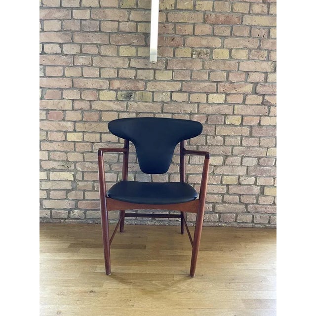 Armchair by Eva & Nils Koppel for Slagelse Møbelværk, 1960s For Sale - Image 12 of 12