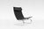 Black Vintage Black Leather PK 20 Chair by Poul Kjærholm for Fritz Hansen, 1950s For Sale - Image 8 of 8