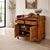 Brown Antique Country Larch Washbasin Cabinet For Sale - Image 8 of 13