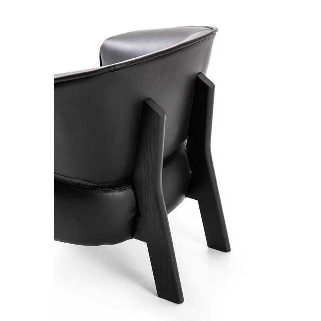 Wood Back-Wing Armchairs by Patricia Urquiola from Cassina, Set of 2 For Sale - Image 7 of 12