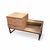 Brown Mid-Century Telephone Bench in Teak Storage Bench with Drawers, 1960s For Sale - Image 8 of 8
