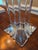 Vintage Solid Lead Crystal Squared Pillar Candleholder For Sale In Indianapolis - Image 6 of 7