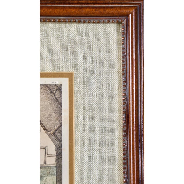 Printmaking Materials Joseph NashA Pair of Framed 19th Century Colored Lithographs of Tudor Scenes by Joseph Nash, 1839-1849 For Sale - Image 7 of 12