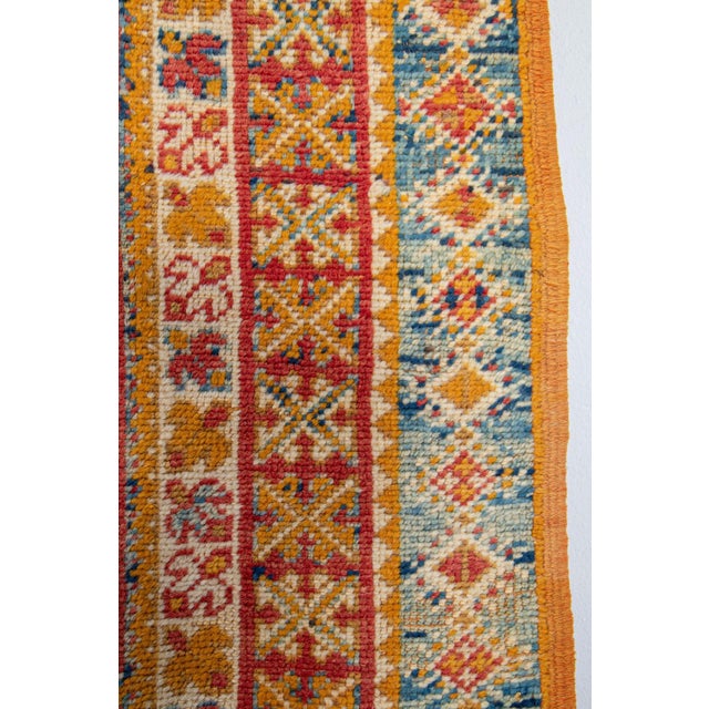 Moroccan Vintage Boujad Berber Rug 1960s For Sale - Image 10 of 11