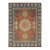 9x12 Jade Traditional Coral Geometric Medallion Hand Knotted Wool Carpet Rug For Sale
