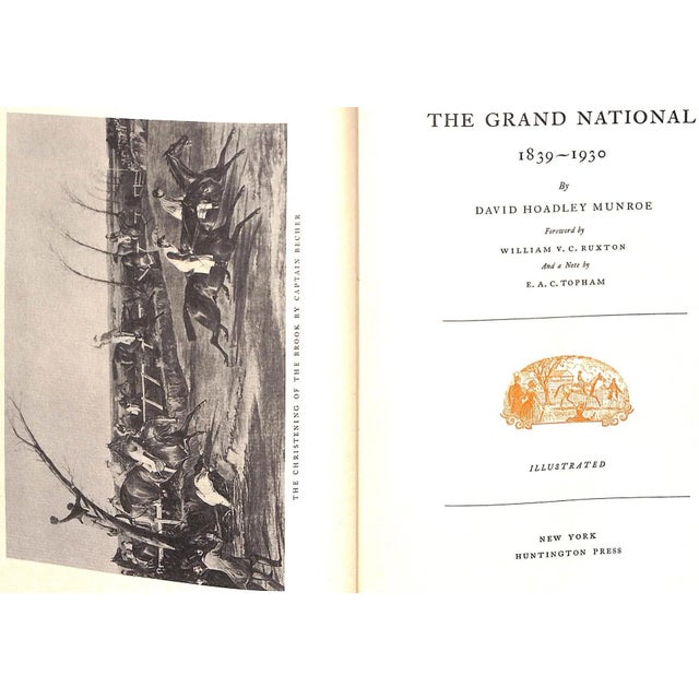 Traditional "The Grand National 1839-1930" 1931 Munroe, David Hoadley For Sale - Image 3 of 13