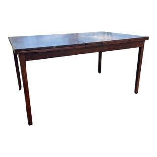 Mid Century Modern (C1960) Swedish Rosewood Dining Table For Sale