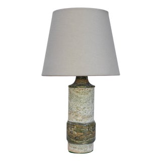 Mid-Century Modern Green-Grey Marble Lamp from Yxhult Kolmården, Sweden For Sale
