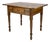 19th Century Southern Federal Inlaid Walnut & Yellow Pine Tavern Table For Sale