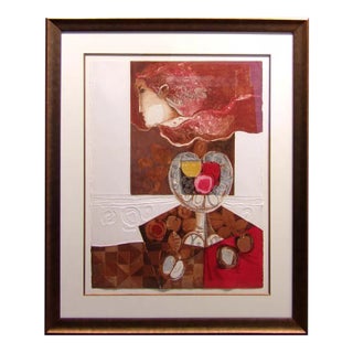 1990s "Perspectiva Con Imagen" Sunol Alvar Hand Signed Print For Sale