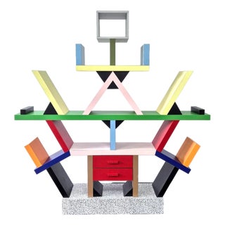 Carlton Bookcase by Ettore Sottsass, 1981 For Sale