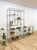 Mid 20th Century Rare Milo Baughman Style Chrome Glass Etagere Display Shelf Vintage MCM Shelving For Sale - Image 5 of 12