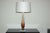 Vintage Murano Glass Lamps Cranberry & Cream For Sale In Atlanta - Image 6 of 9