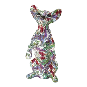 Interior Illusions Plus Retro Flower Standing Chihuahua