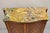 Antique French Louis XV Marble Top Demilune Dresser Commode Cabinet W/ 5 Drawers For Sale - Image 4 of 13