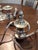 Antique Barker Ellis Silver Plated Candelabra Pair 5 Arm Convertible Gadroon England For Sale - Image 12 of 15