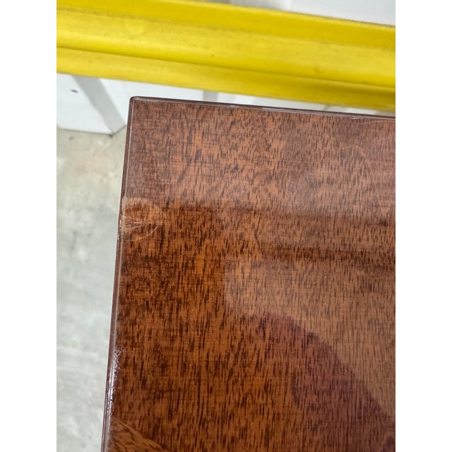 Black Italian Modern High Gloss Dresser Credenza With Black Glass Top by Alf Italia For Sale - Image 8 of 12