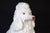 Vintage Regency White Glazed Ceramic Sitting Poodle, Italy 1960's For Sale - Image 11 of 17