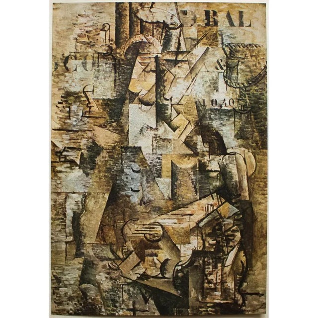 1940s After Georges Braque "The Portuguese" First Edition Period Swiss Offset Lithograph For Sale In Dallas - Image 6 of 8