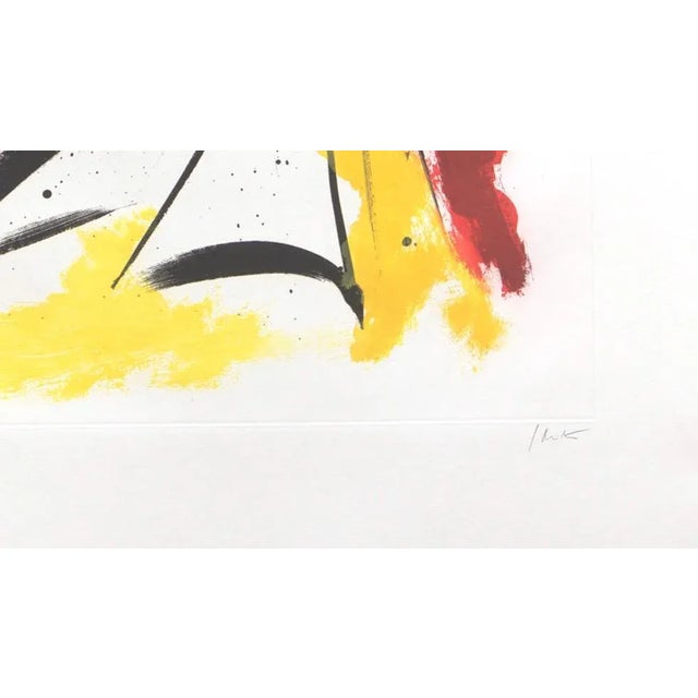 Jean Miotte The Explosion of Spring Original etching on copper. 80 copies numbered and signed Printed on Hahnemühle 126 x...