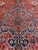 Antique Persian Serapi Carpet Handmade Wool Oriental Rug, Red, Ivory, Light Blue For Sale - Image 10 of 18
