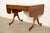 Baker Furniture Regency Inlaid Yew Wood Writing Desk or Console Table, Circa 1980s For Sale - Image 17 of 17