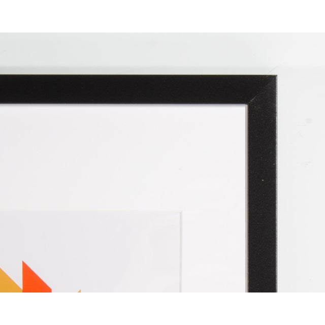 Contemporary 1995 “Konstruktion and Intuition” Serigraph Print by Anton Stankowski For Sale - Image 3 of 8