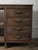 Late 20th Century Rustic Wooden Sideboard Storage Console With Marble Top For Sale In Greensboro - Image 6 of 8