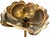Tommaso Barbi Lotus Floor Lamp, Italy, 1970s Brass petals opening outward from a central stem, cupping the light, rising...