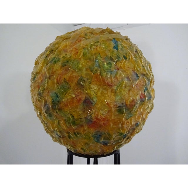 1960s Large Italian Fiberglass Floor Lamp, 1960s For Sale - Image 5 of 18