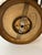 Vintage Victorian Frosted Glass/Brass Flush Mount Ceiling Light For Sale - Image 4 of 6