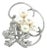 1990s Mikimoto Estate Akoya Pearl Brooch Pin Sterling Silver For Sale