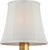 Transitional Visual Comfort Signature 6" Silk Soft Empire Shade For Sale - Image 3 of 3