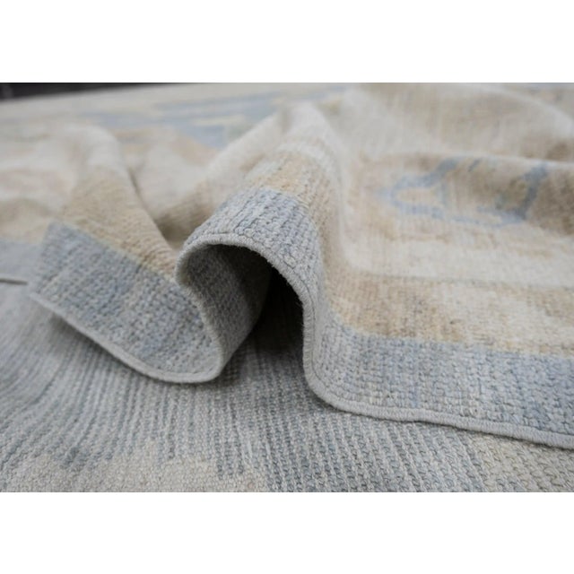 Turkish Square Turkish Oushak Rug 9'10" x 10'6" For Sale - Image 3 of 6
