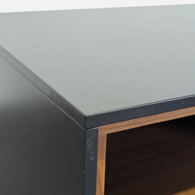 Black Design Within Reach Aura Media Unit, Attributed For Sale - Image 8 of 10