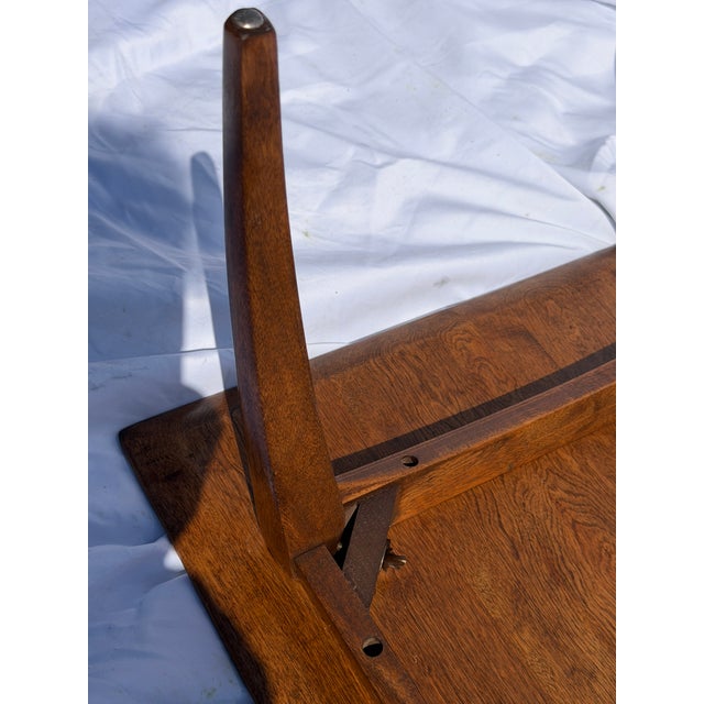 1960s Heywood Wakefield Walnut Mid Century Modern Coffee Table For Sale - Image 6 of 8