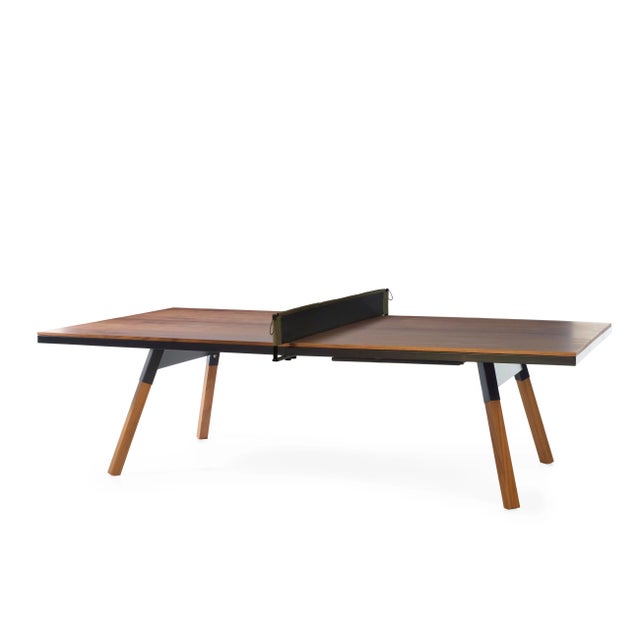 With our wood topped You and Me ping-pong table, we’ve taken our playful attitude indoors. Wood offers comfort and...