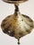 Antique 1920's Lincoln Lighting Pendant Light With Amber Art Glass For Sale - Image 10 of 11