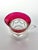 Ruby Red 1950s Tiffin-Franciscan “King's Crown” Ruby Red Open Sugar Bowl & Creamer Set For Sale - Image 8 of 9
