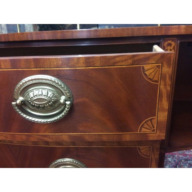 Councill Craftsmen Sideboard With Brass Gallery, Federal Style For Sale - Image 14 of 18