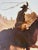 Brown Vintage Kenneth Rustic Western Cowboy Oil on Canvas Painting – Framed For Sale - Image 8 of 15