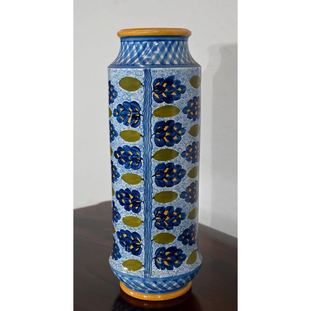 Porcelain Roller Vase, 20th Century For Sale - Image 3 of 17