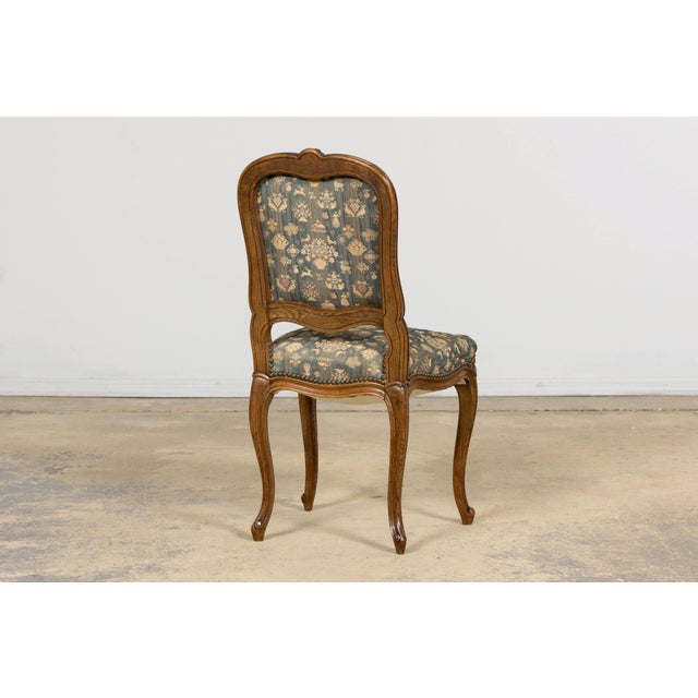 Set of 12 Late 19th Century French Provincial Louis XV Oak Dining Chairs For Sale - Image 14 of 18