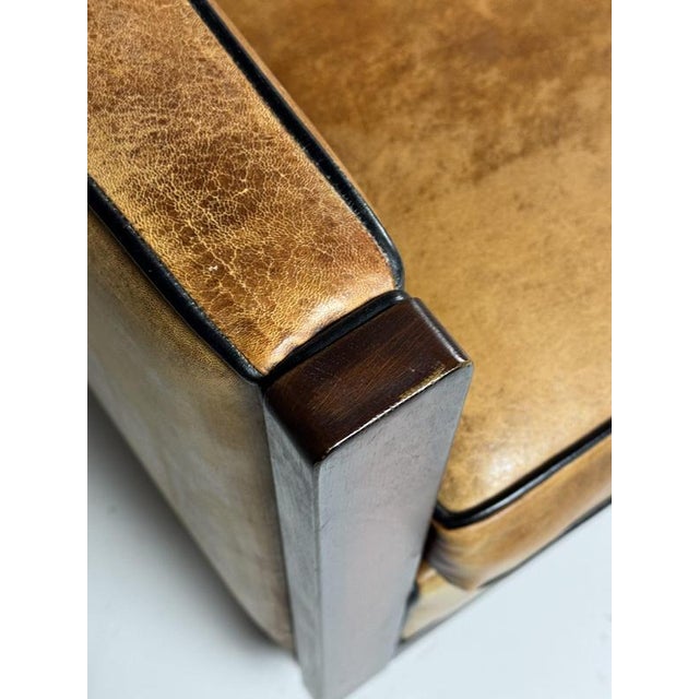 Art Deco Sheepskin Sofa For Sale - Image 3 of 18