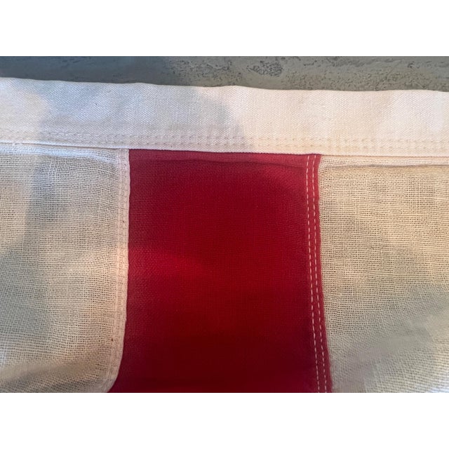 American Large WWII-era American Flag, 48-Star, 46w 68l (Approx 4' X 5.5') For Sale - Image 3 of 9